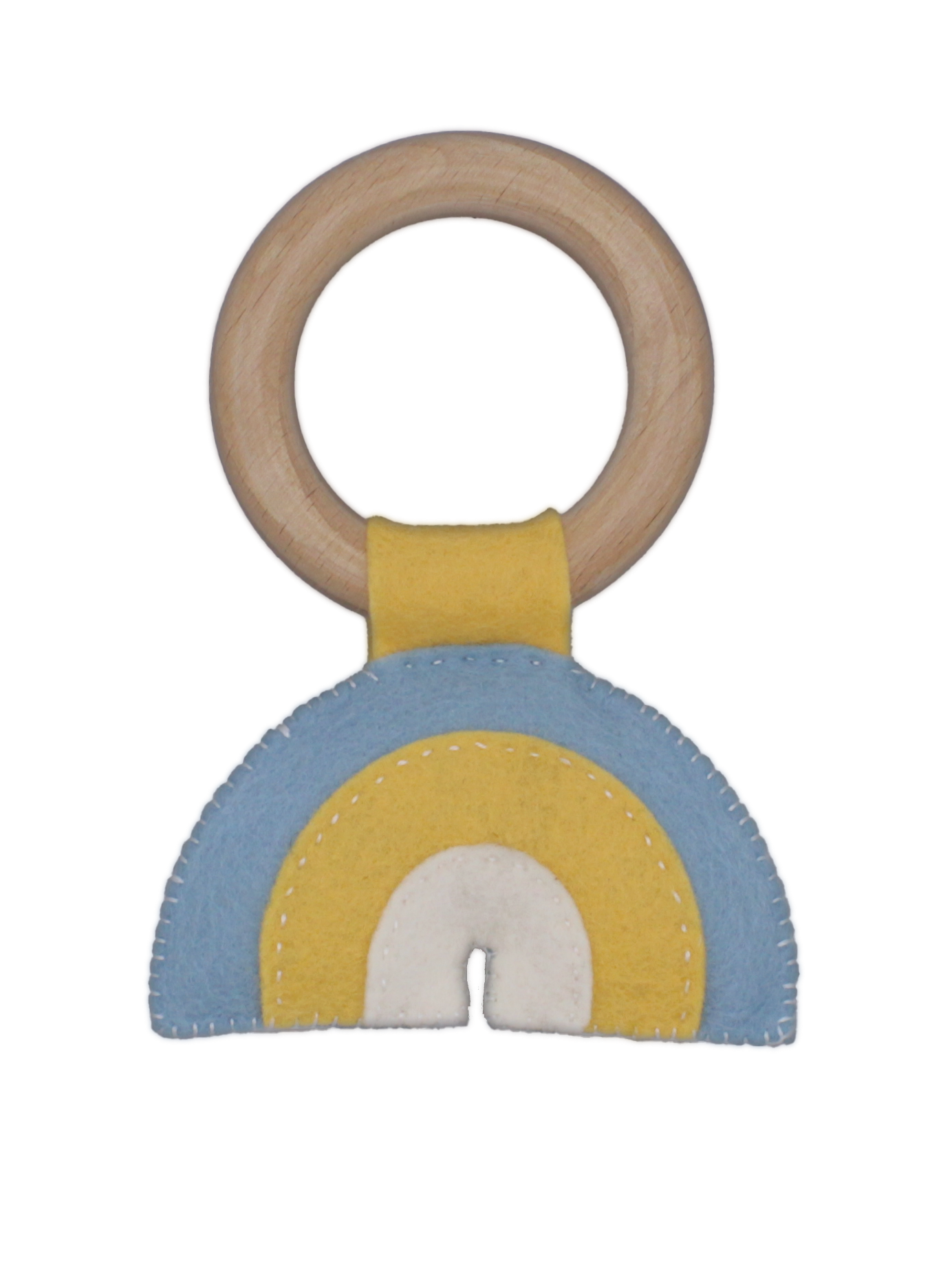 DIY Felt Pack - Rainbow Rattle - Blue