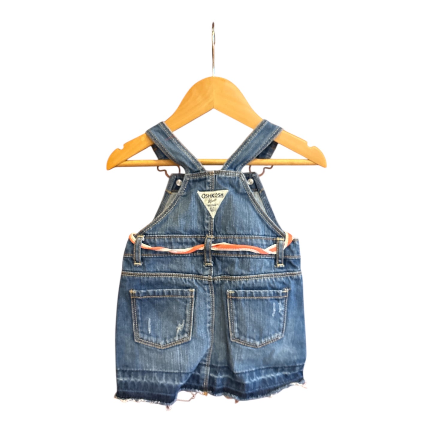 OshKosh Denim Overall Skirt 86 Very Good