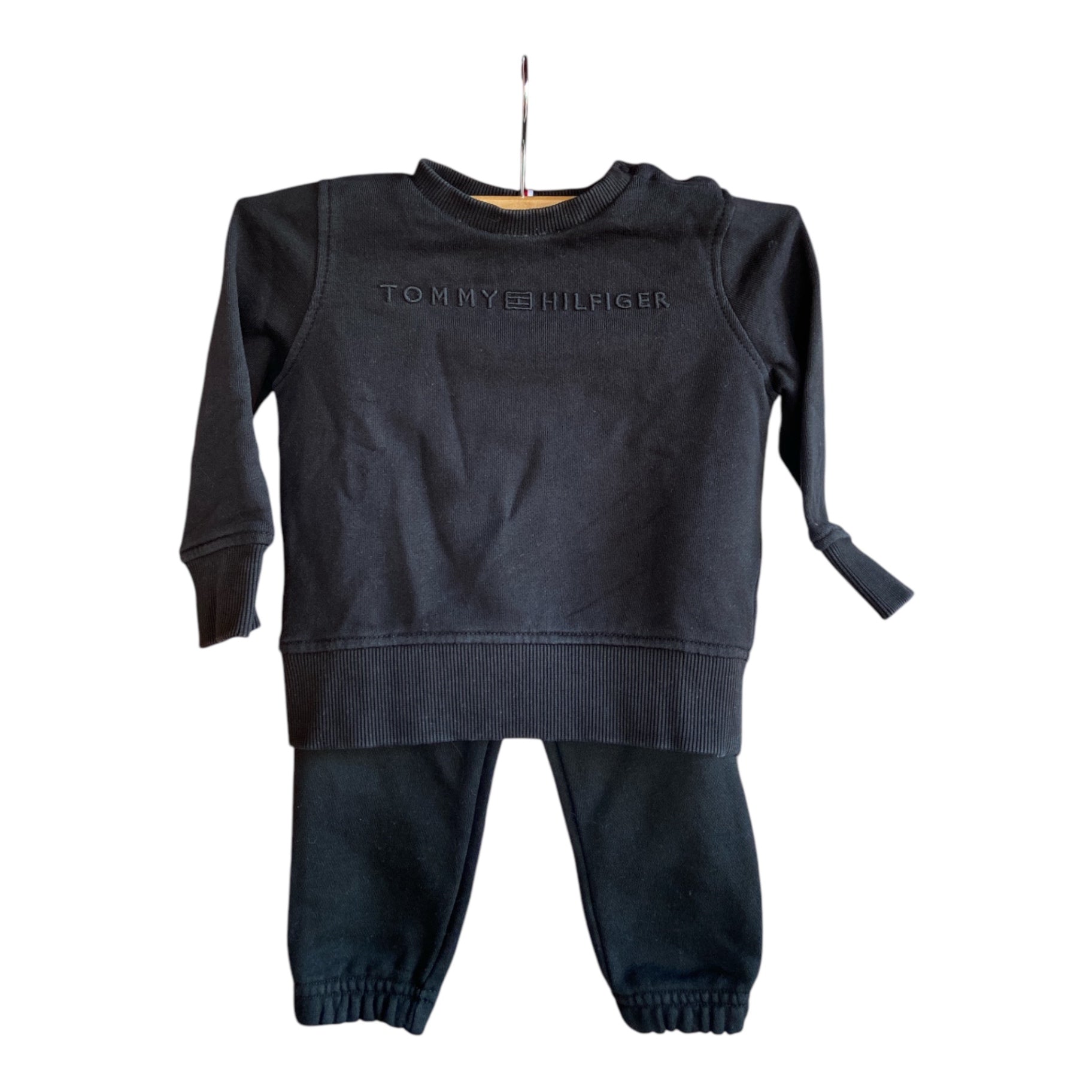 Tommy Hilfiger Sweatshirt and Joggers Set 80 Very Good
