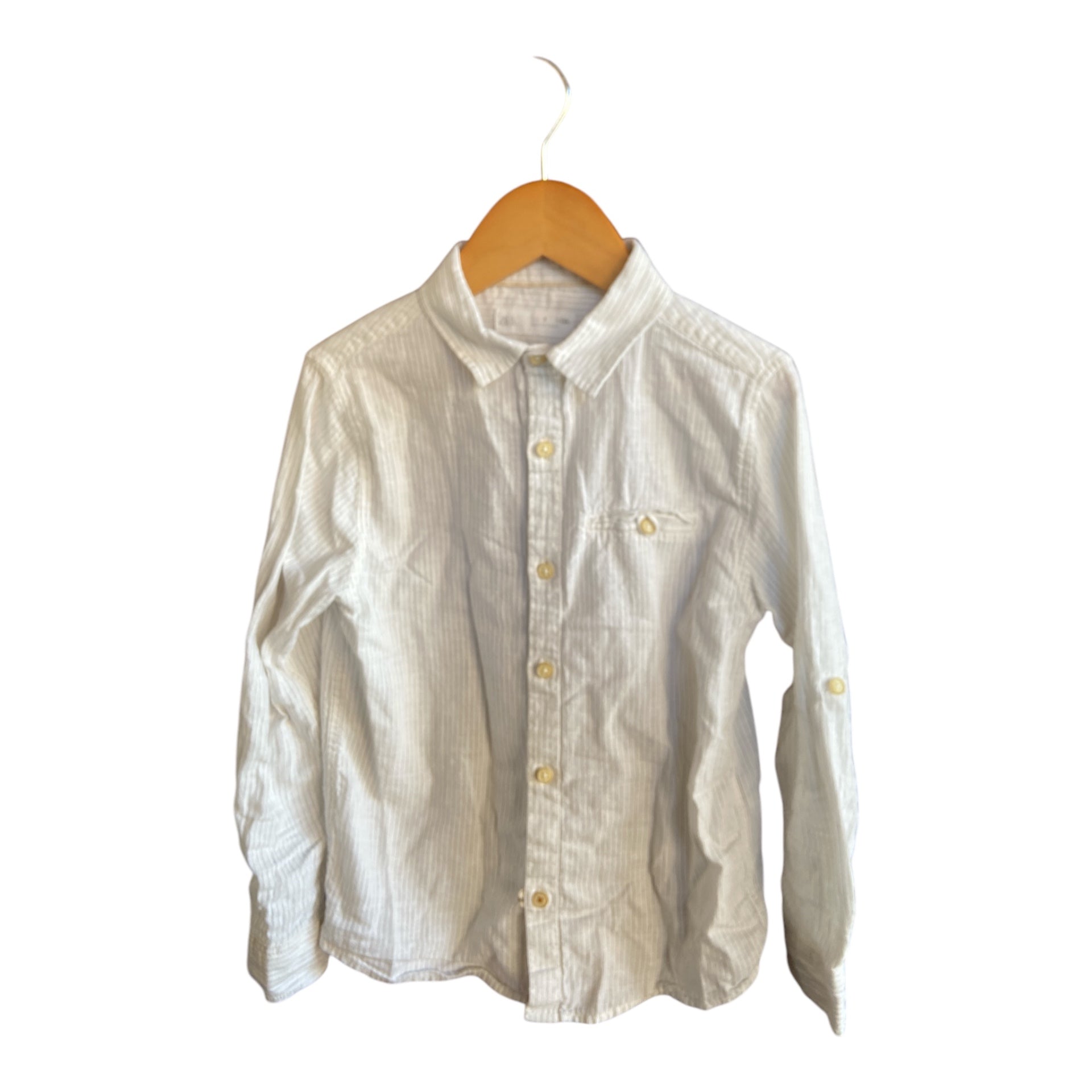 Zara Button-Up Shirt 122 Good