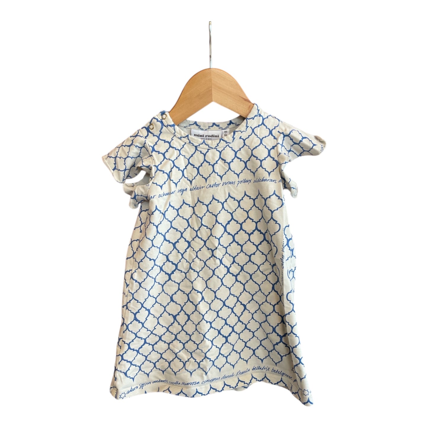 Mini Rodini Dress 80 Acceptable small stain
