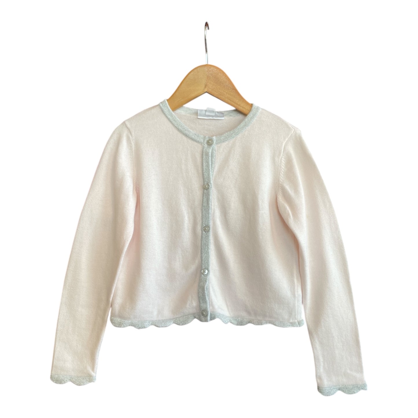 The little white company Cardigan 110 Good- small stain
