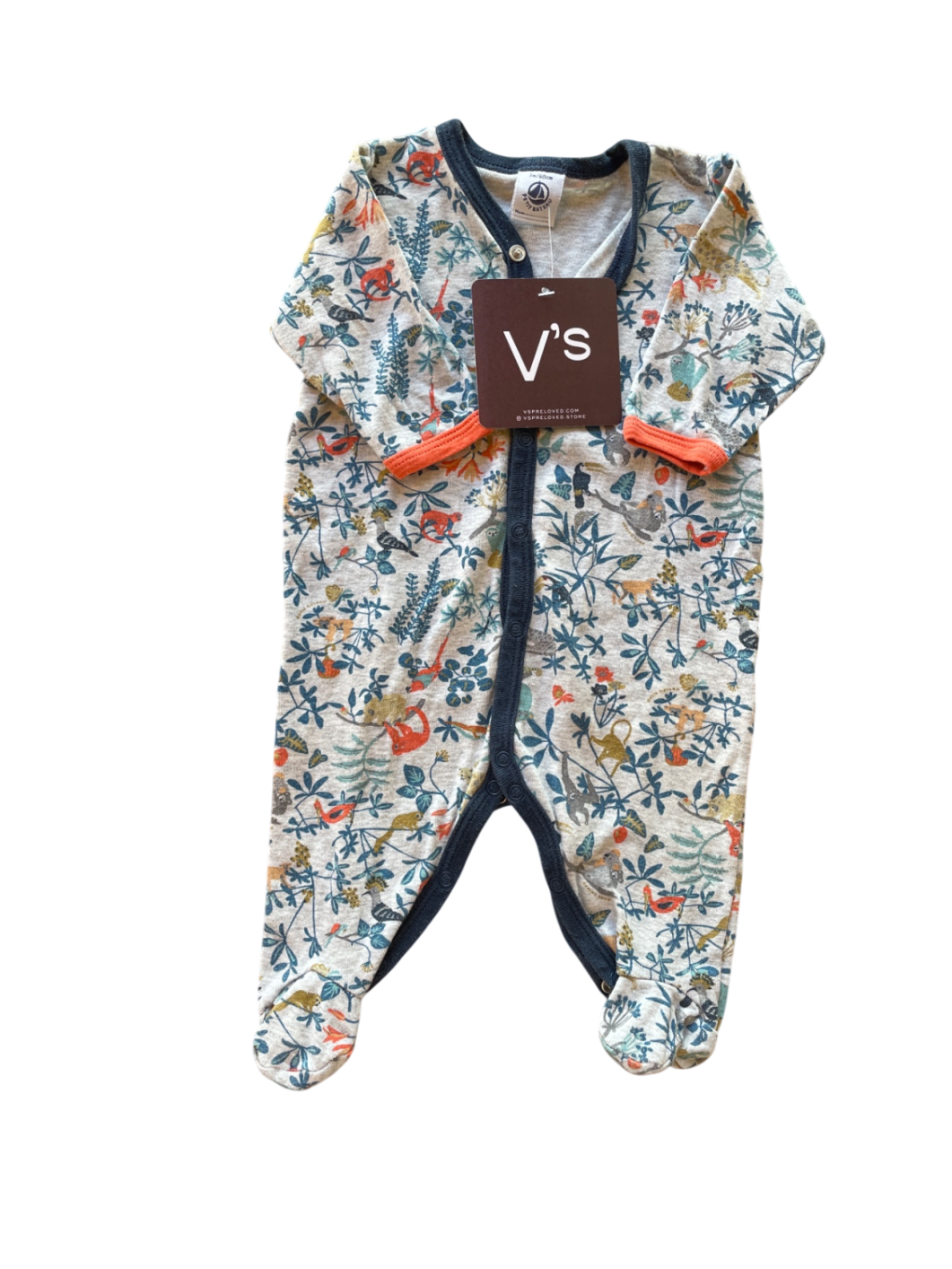 Petit Bateau Baby Onesie 62 Good