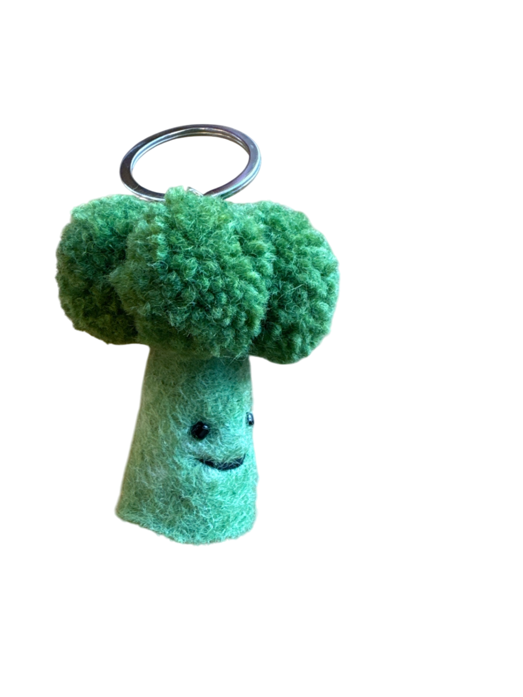 Broccoli Keychain