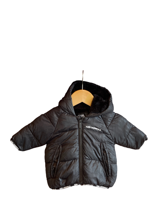 KARL LAGERFELD Baby Puffer Jacket 62 Very Good