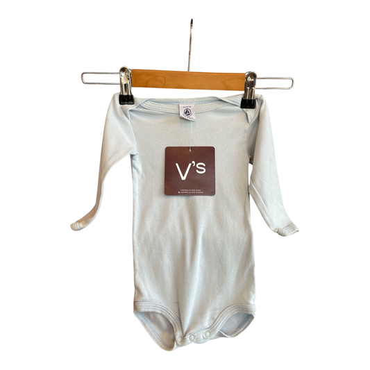 Petit Bateau Baby Onesie 68 Good - with stains