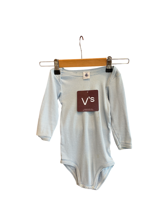 Petit Bateau Baby Onesie 86 Acceptable - with stain