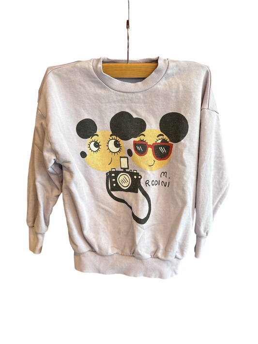 Mini Rodini Sweater 116 Acceptable - Stains front