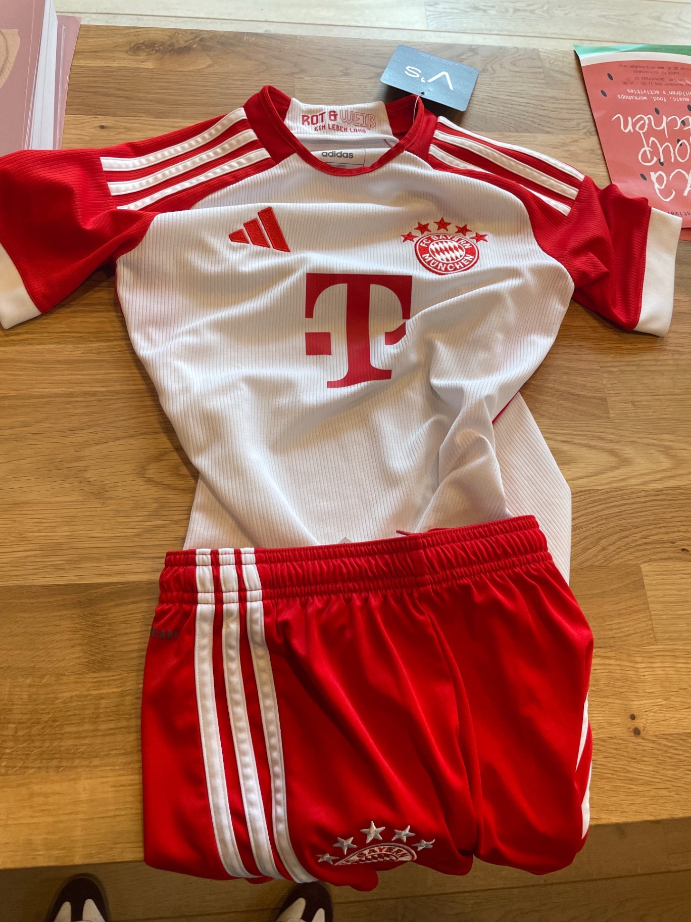 Adidas Jersey and Shorts 140 Very Good