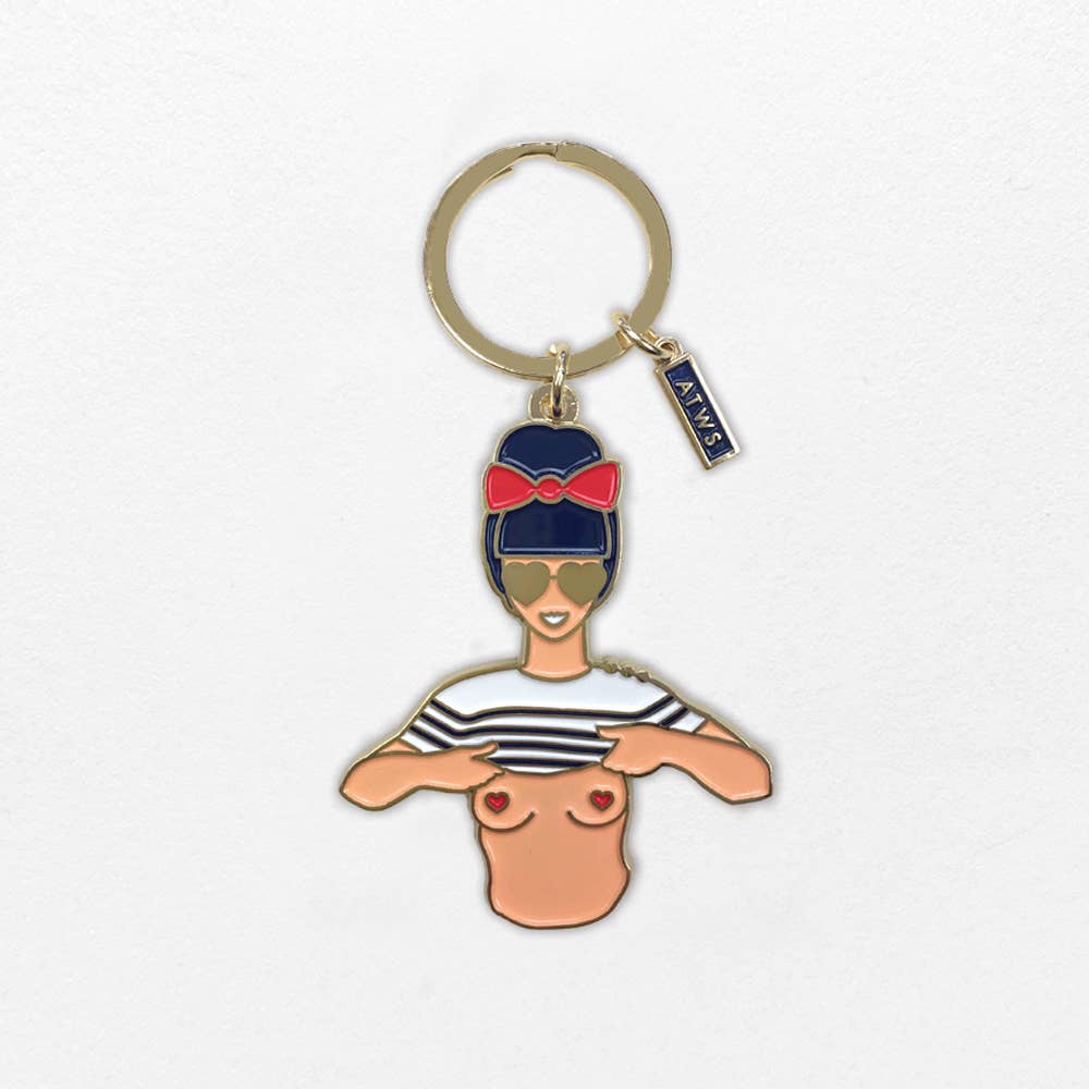 ALL THE WAYS TO SAY - Europe - Sexy Keychain