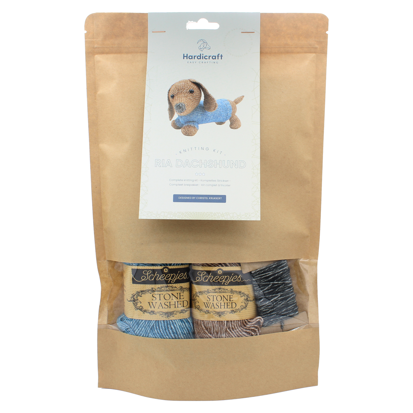 DIY Knitting Kit - Ria Dachshund