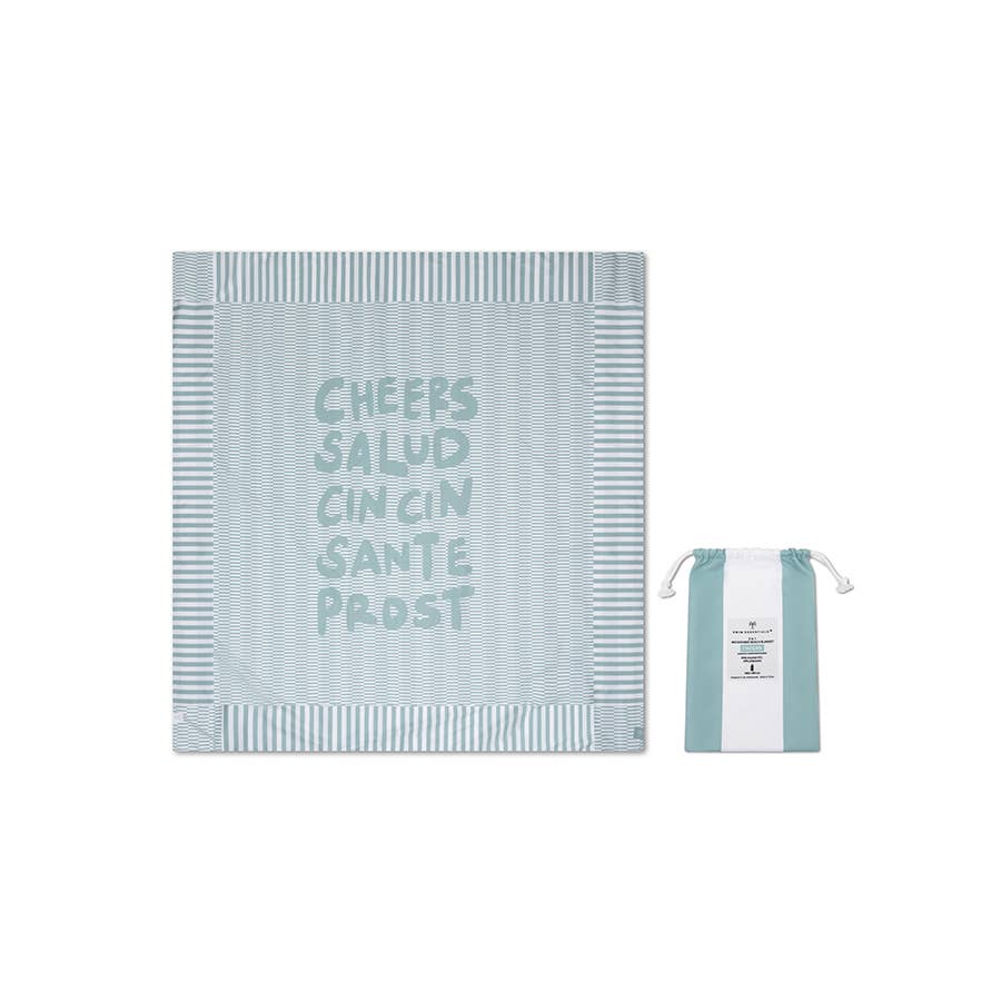 Swim Essentials - Swim Essentials | Groene Microvezel Handdoek 180 x 180 cm: Groen