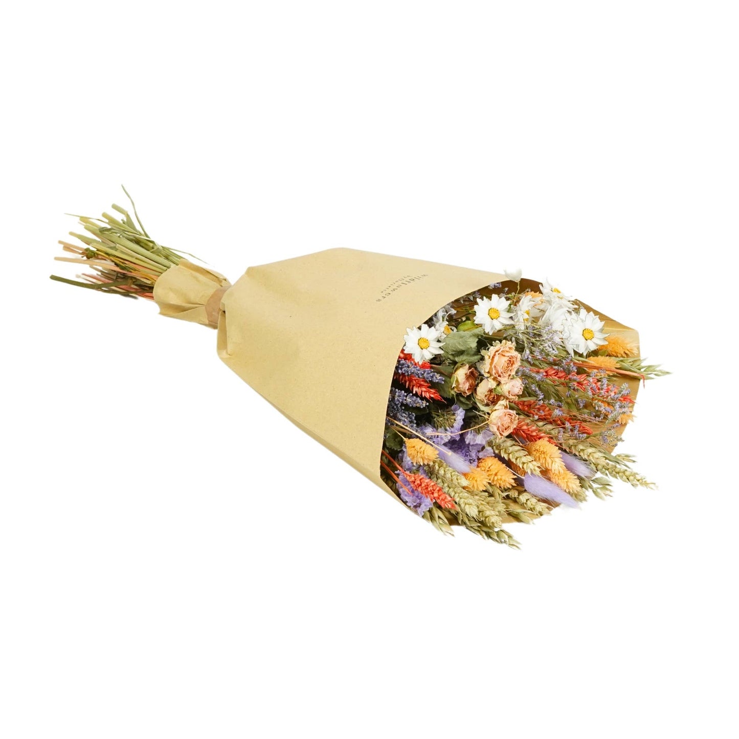 Wildflowers by Floriette - Dried Flowers - Field Bouquet Lavender Peach: Small