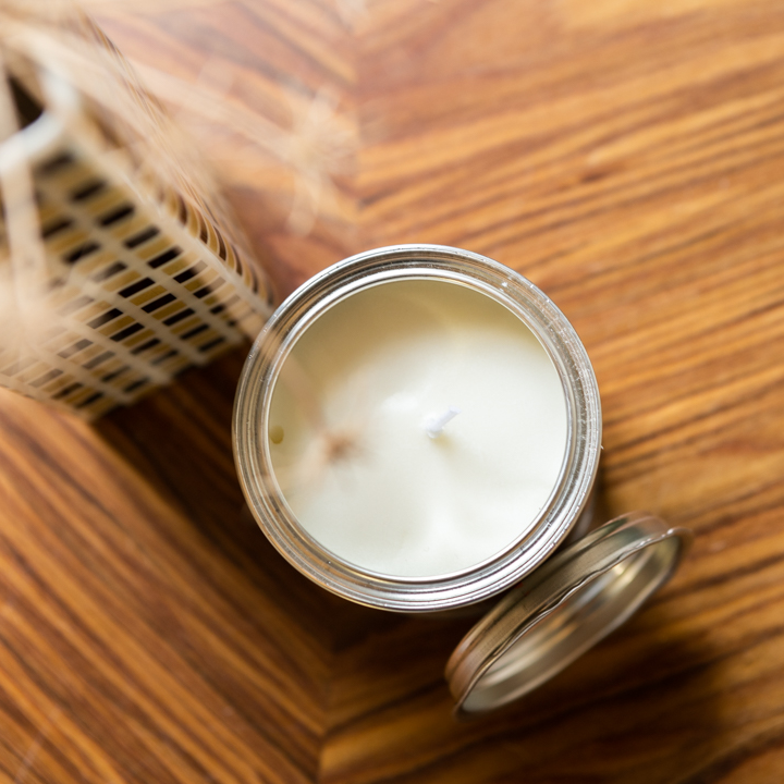 Orange Outdoor Scented Candle