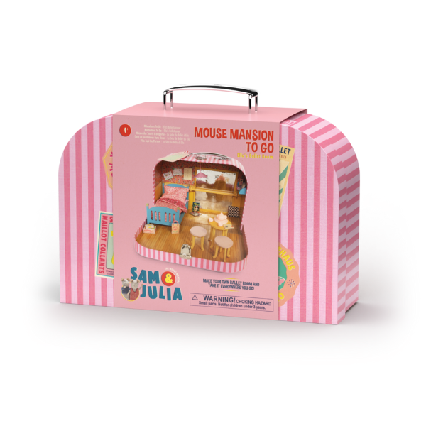 Het Muizenhuis - Mouse Mansion To Go - Ella's Ballet Room