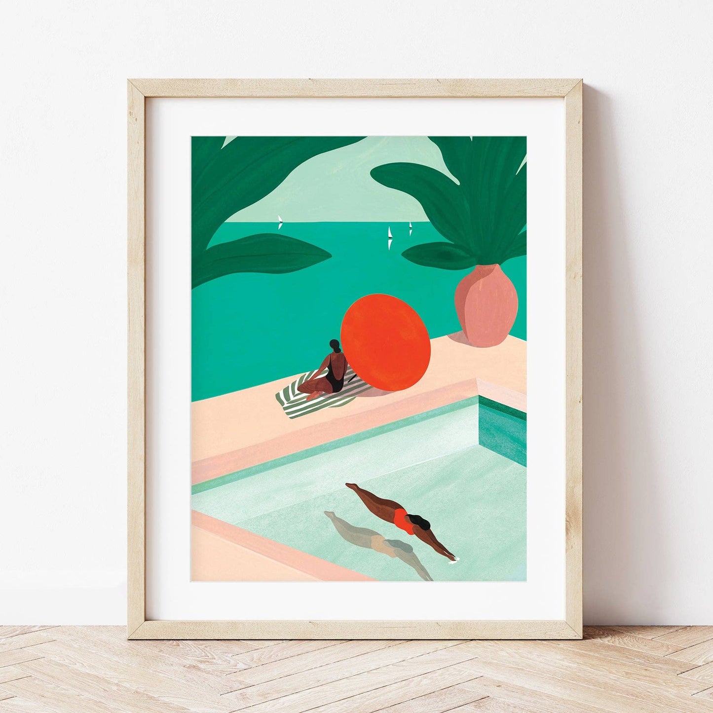 Paint kit by number - St Barthelemy