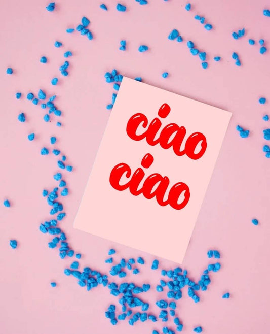 Ute Arnold / Hej.Ibiza - Ciao ciao postcard
