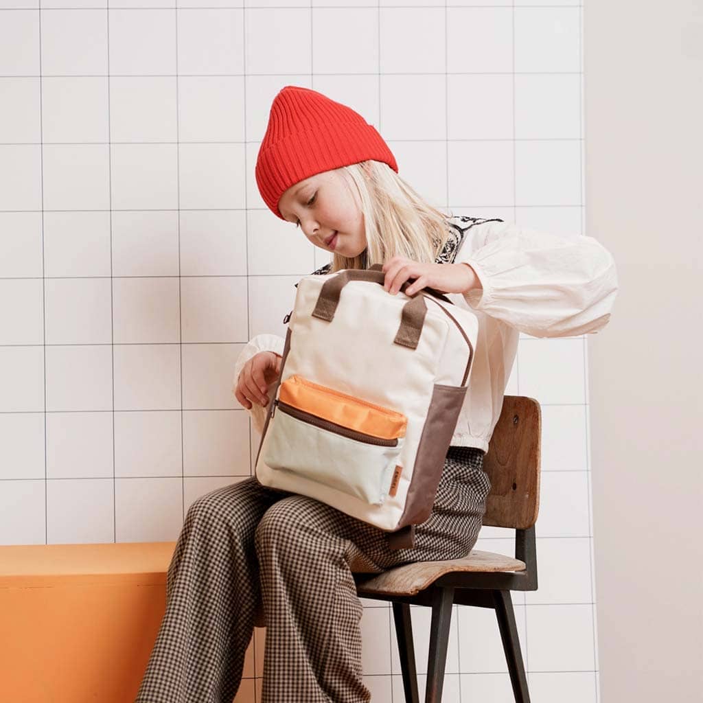 Colorblock Backpack — Rocky Canvas