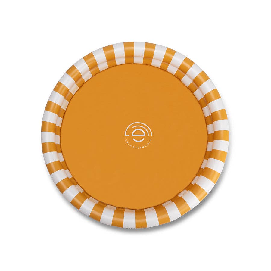 Swim Essentials - Swim Essentials | Flow  Geel/Wit Baby Zwembad Ø 100 cm: Geel/Wit