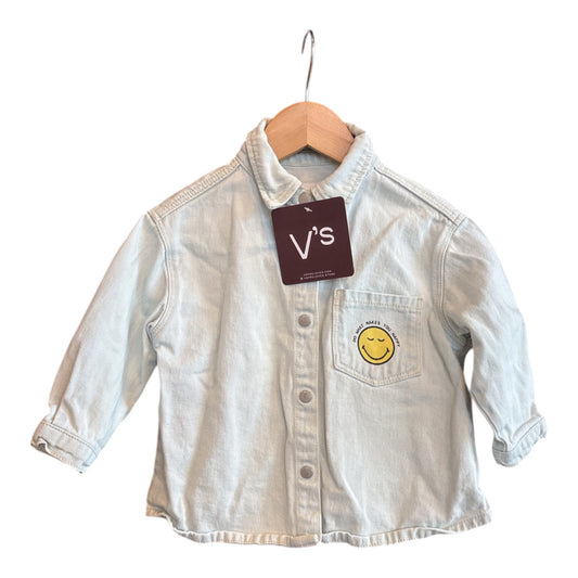 Zara Denim Shirt 92 Very Good