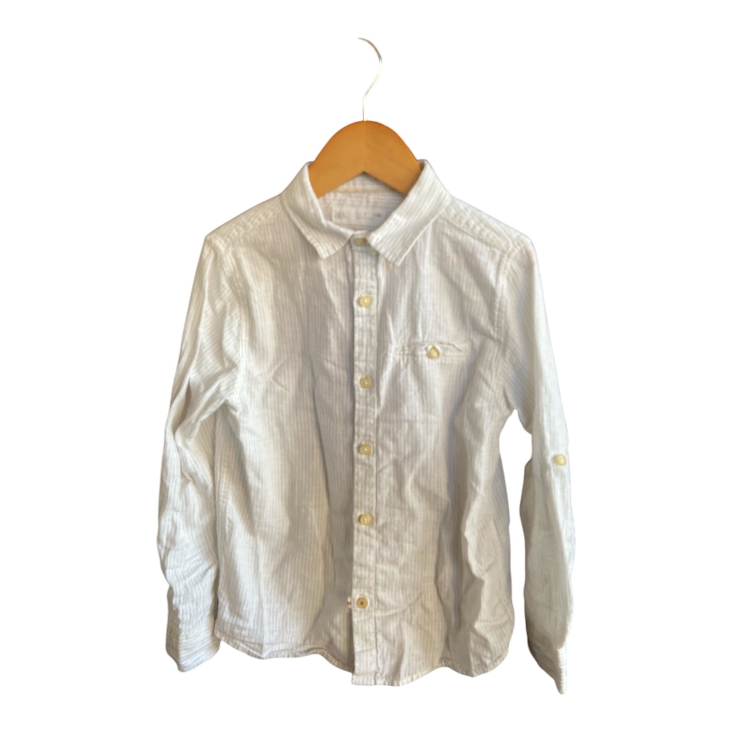 Zara Button-Up Shirt 122 Good