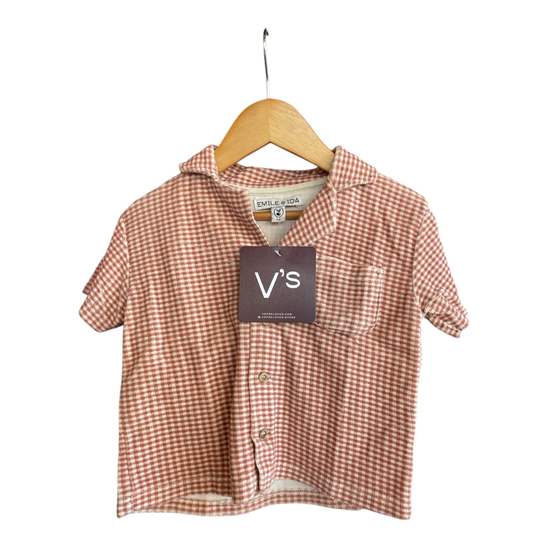 Emile & Ida Short Sleeve Shirt 98 Good