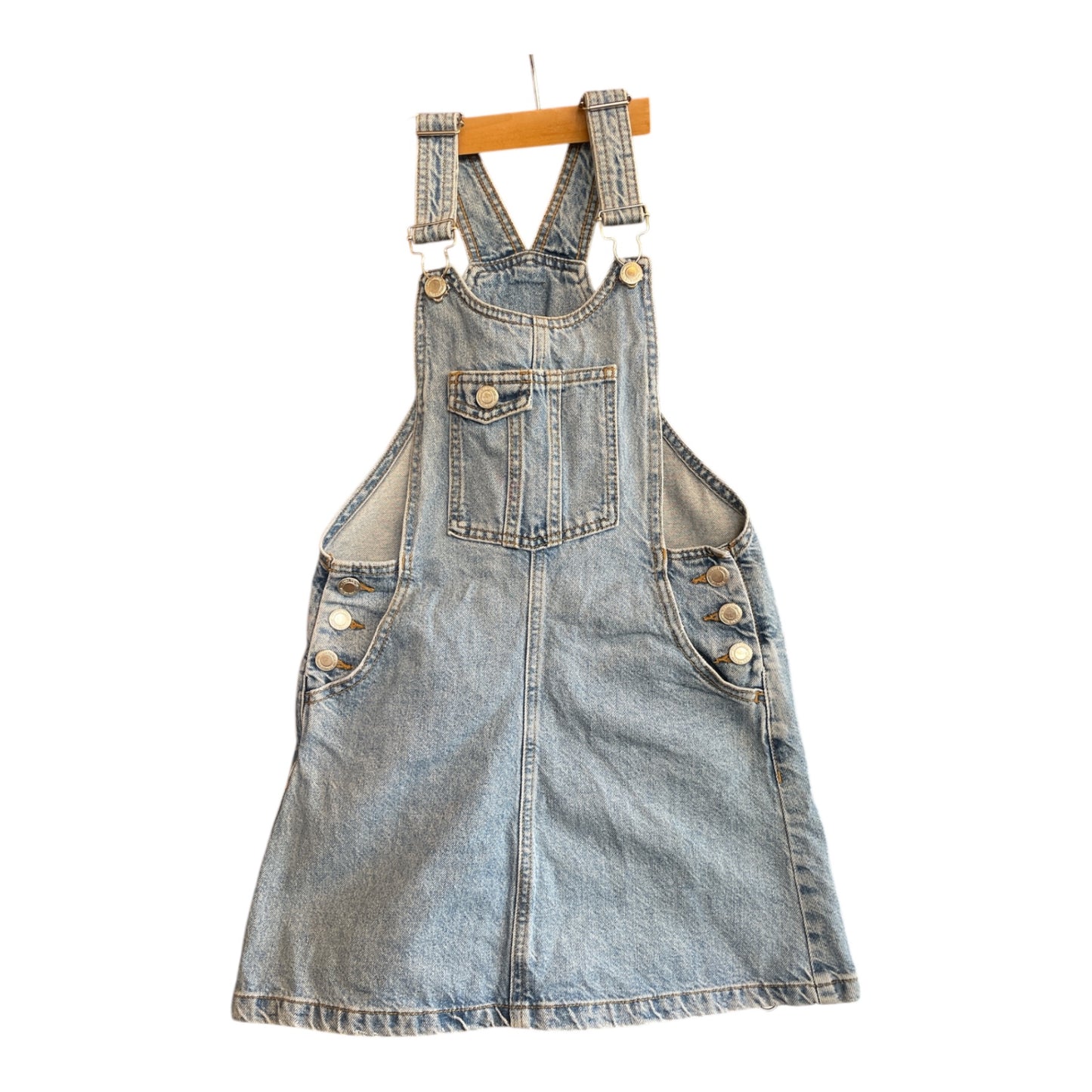 Zara Overall Dress 140 Good