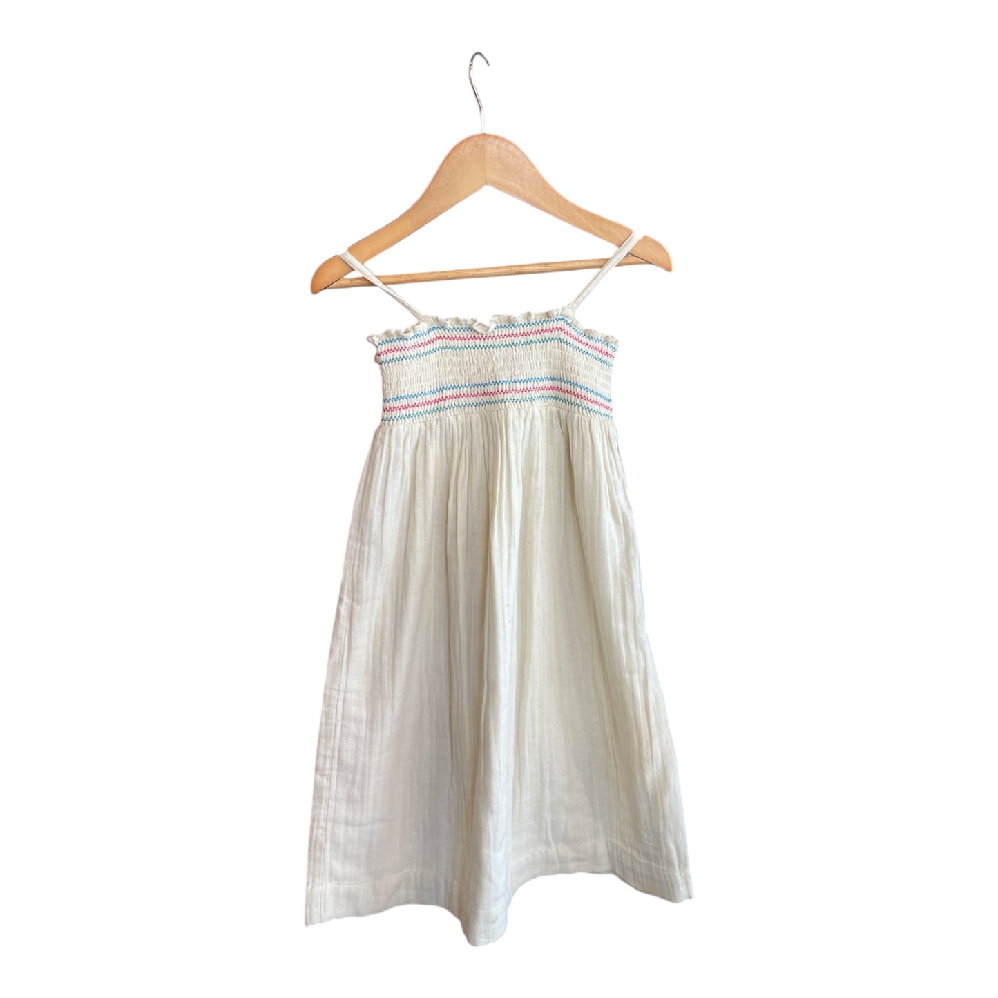 Petit Bateau Dress 104 Acceptable - with stain