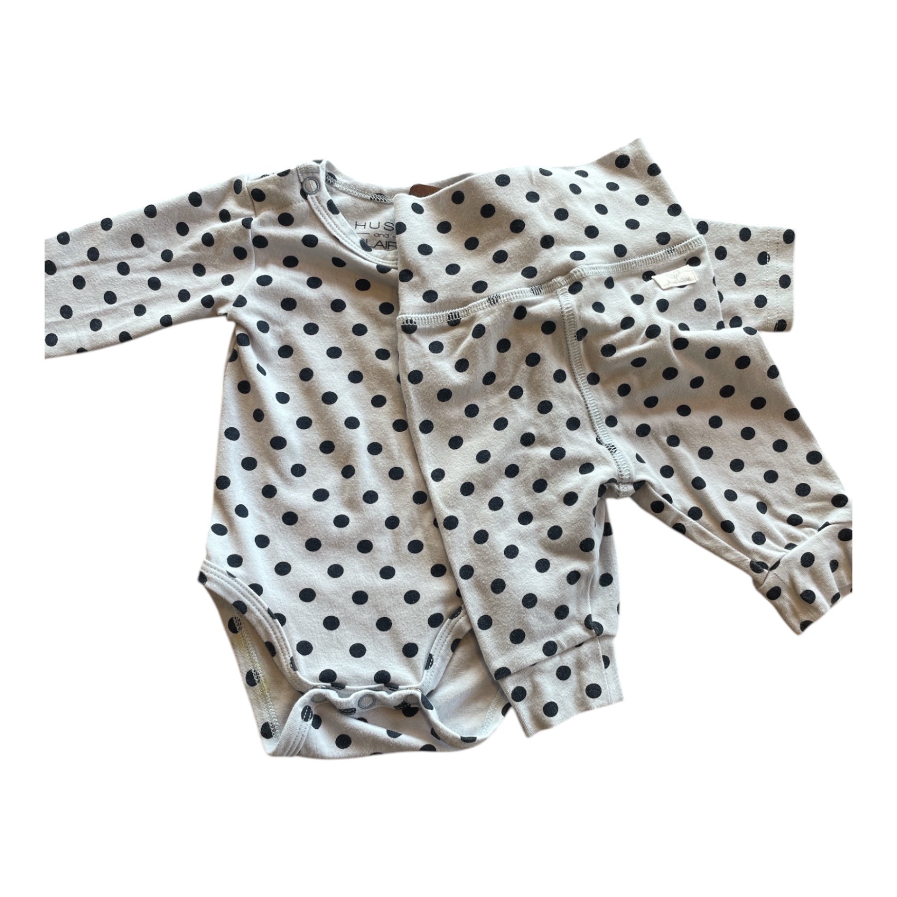 Hust and Claire Baby Onesie and Sweater Set 50 Very Good