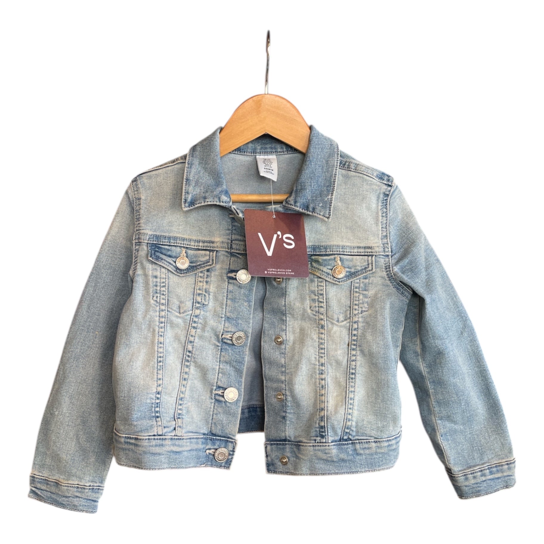 & Denim Denim Jacket 110 Acceptable - stains