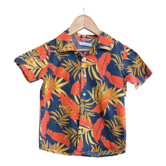 knowledgeCottonApparel Hawaiian Shirt 122 Very Good