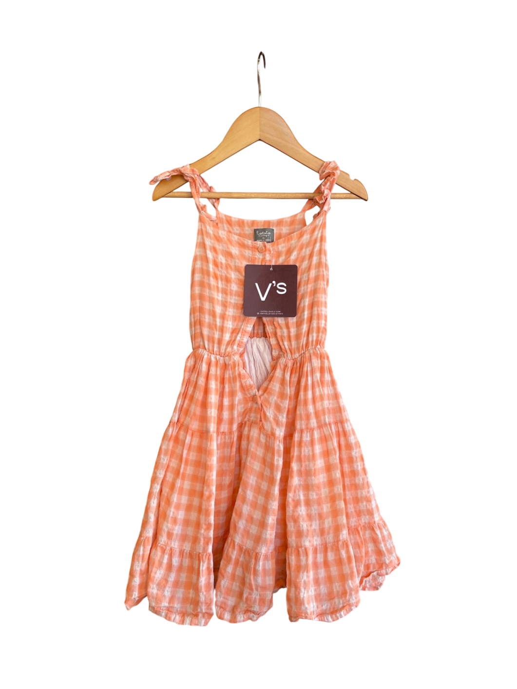 Tocoto Vintage Dress 104 Acceptable - missing button!