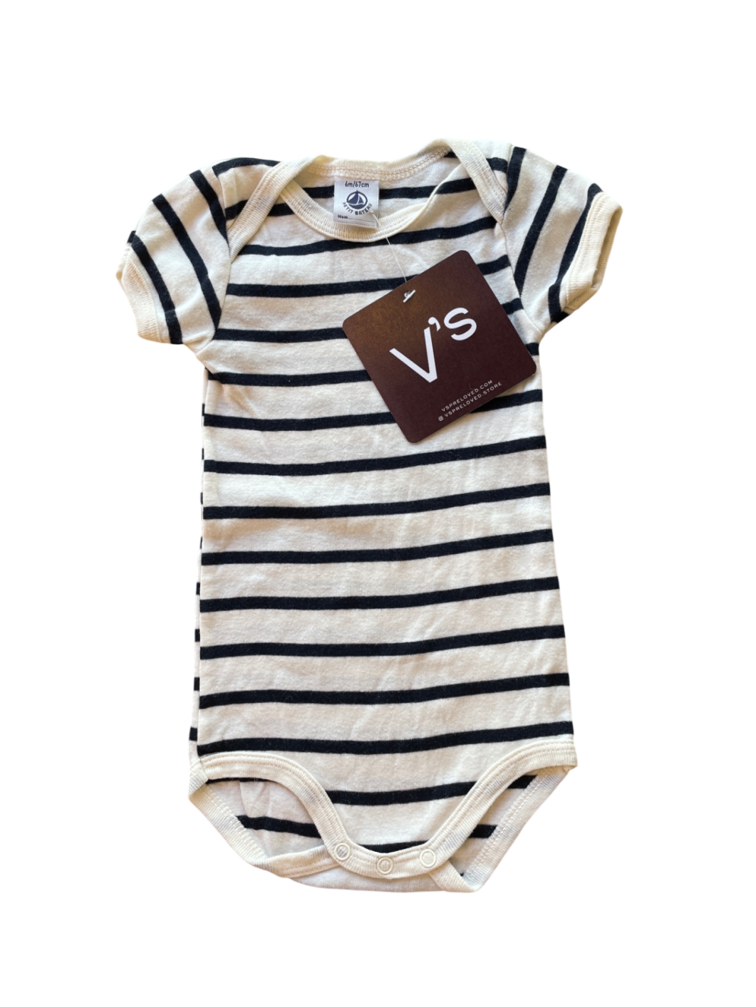 Petit Bateau Baby Onesie 68 Good