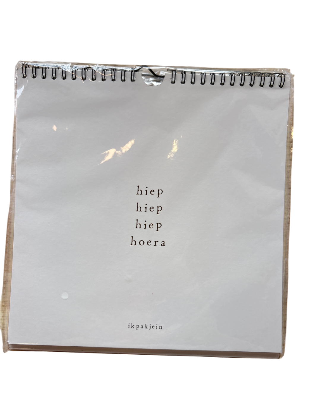 Ik Pak Je In Birthday Calendar