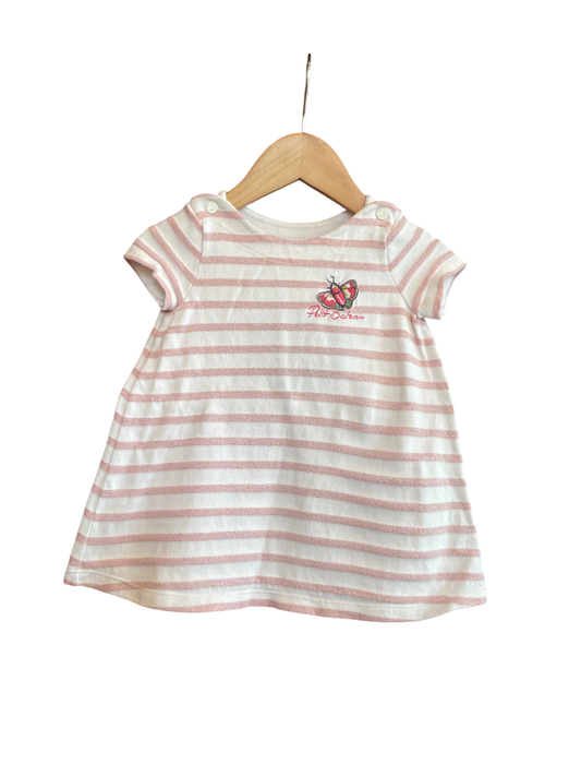 Petit Bateau Baby Dress 74 Very Good