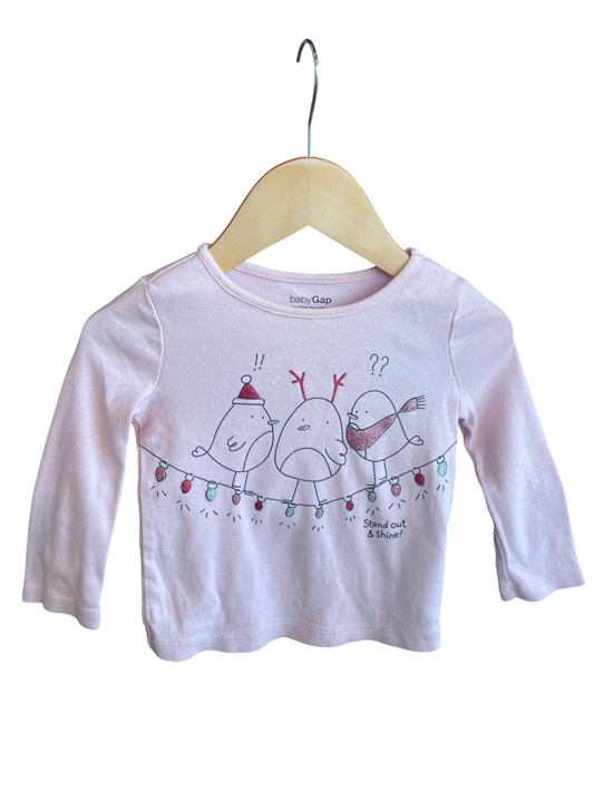 babyGap Long-Sleeve T-Shirt 80 Very Good