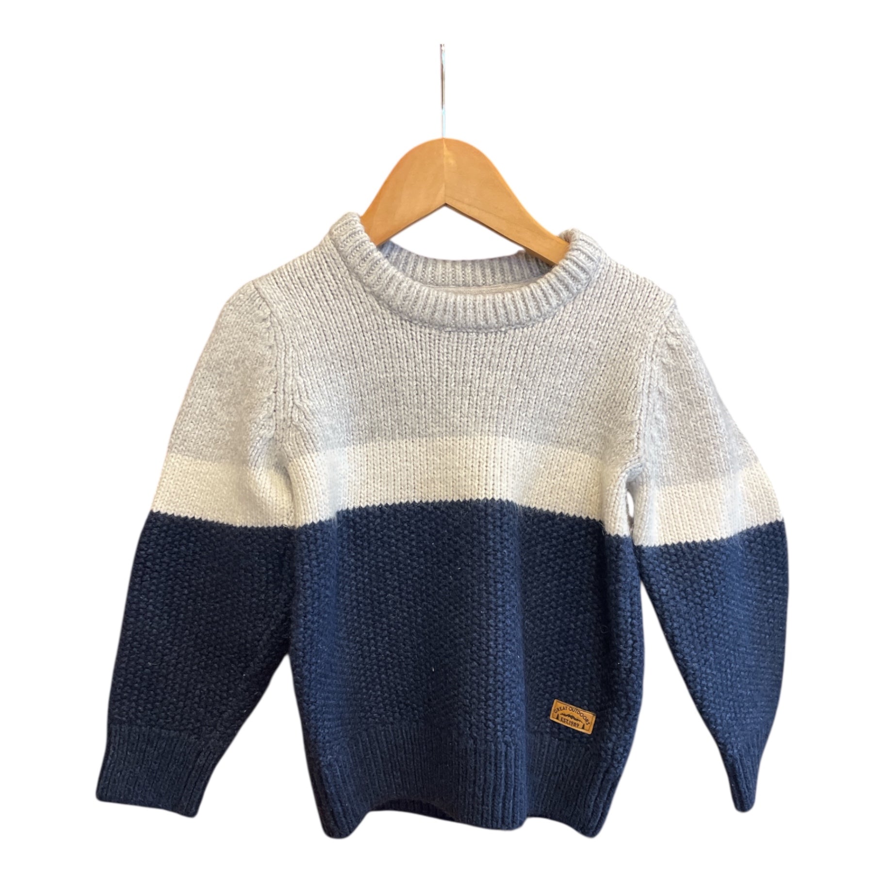 Knit Design Sweater 122 Very Good