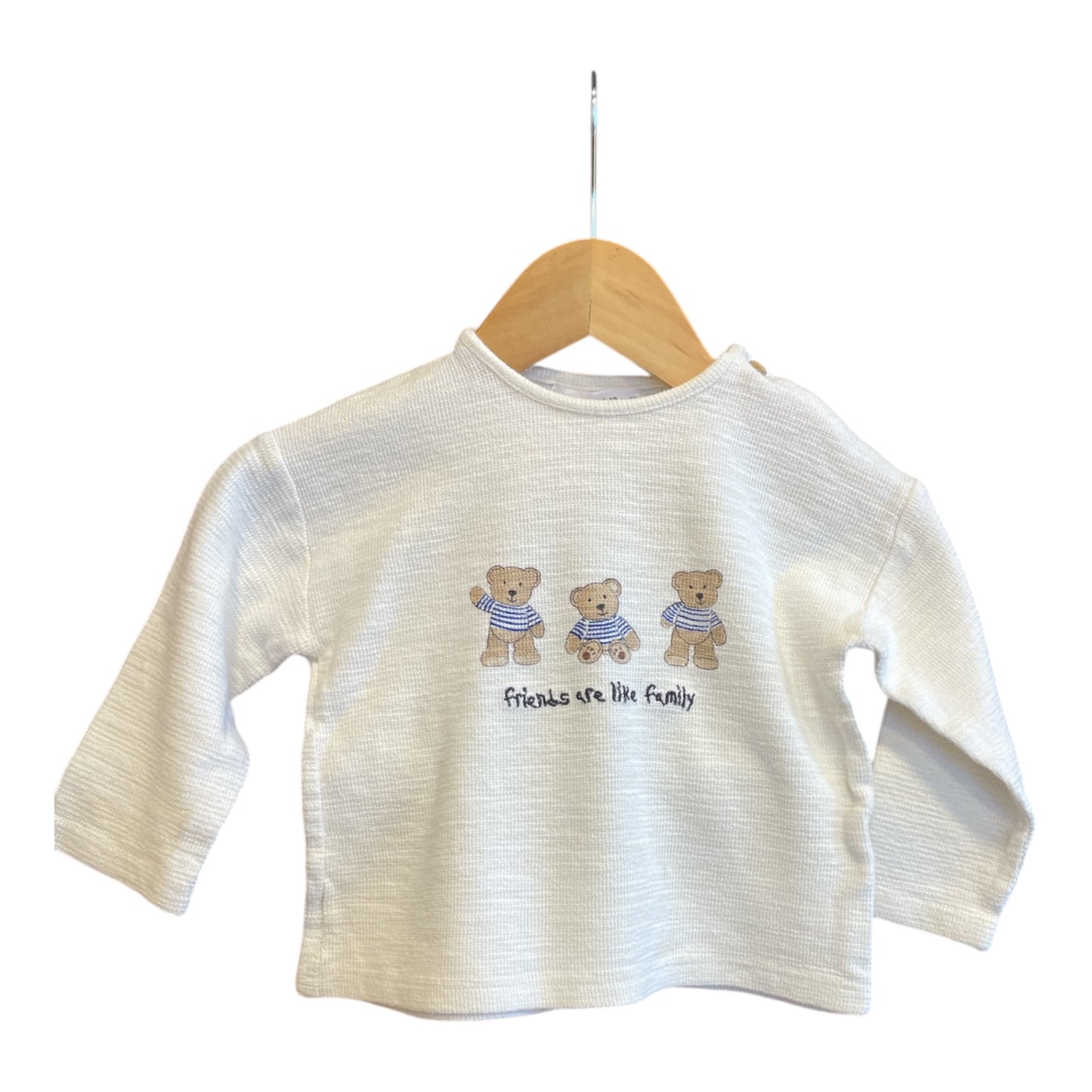 Zara Long-Sleeve T-Shirt 74 Very Good