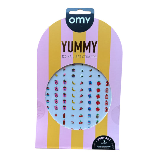 OMY Yummy Nail Art Stickers