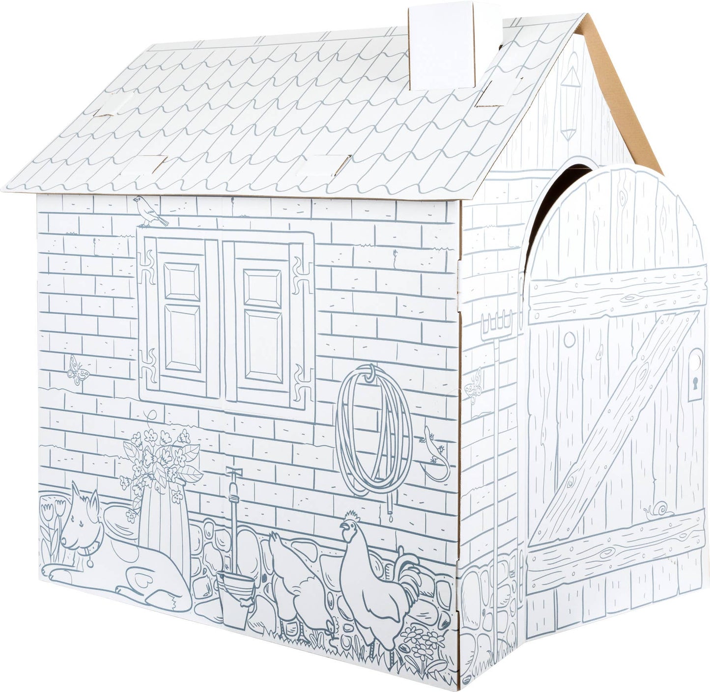 small foot - Little House Cardboard Playhouse