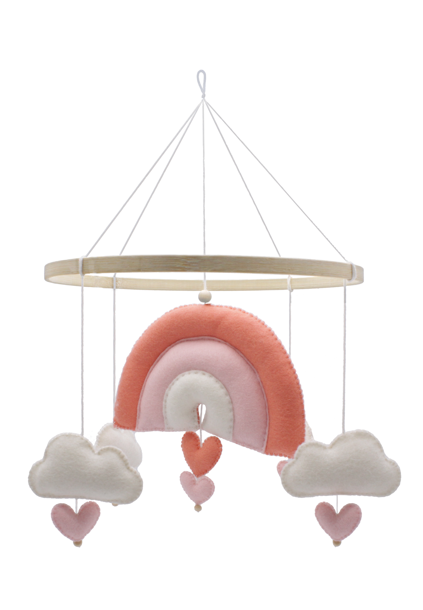 DIY Felt Pack - Rainbow Mobile - Pink