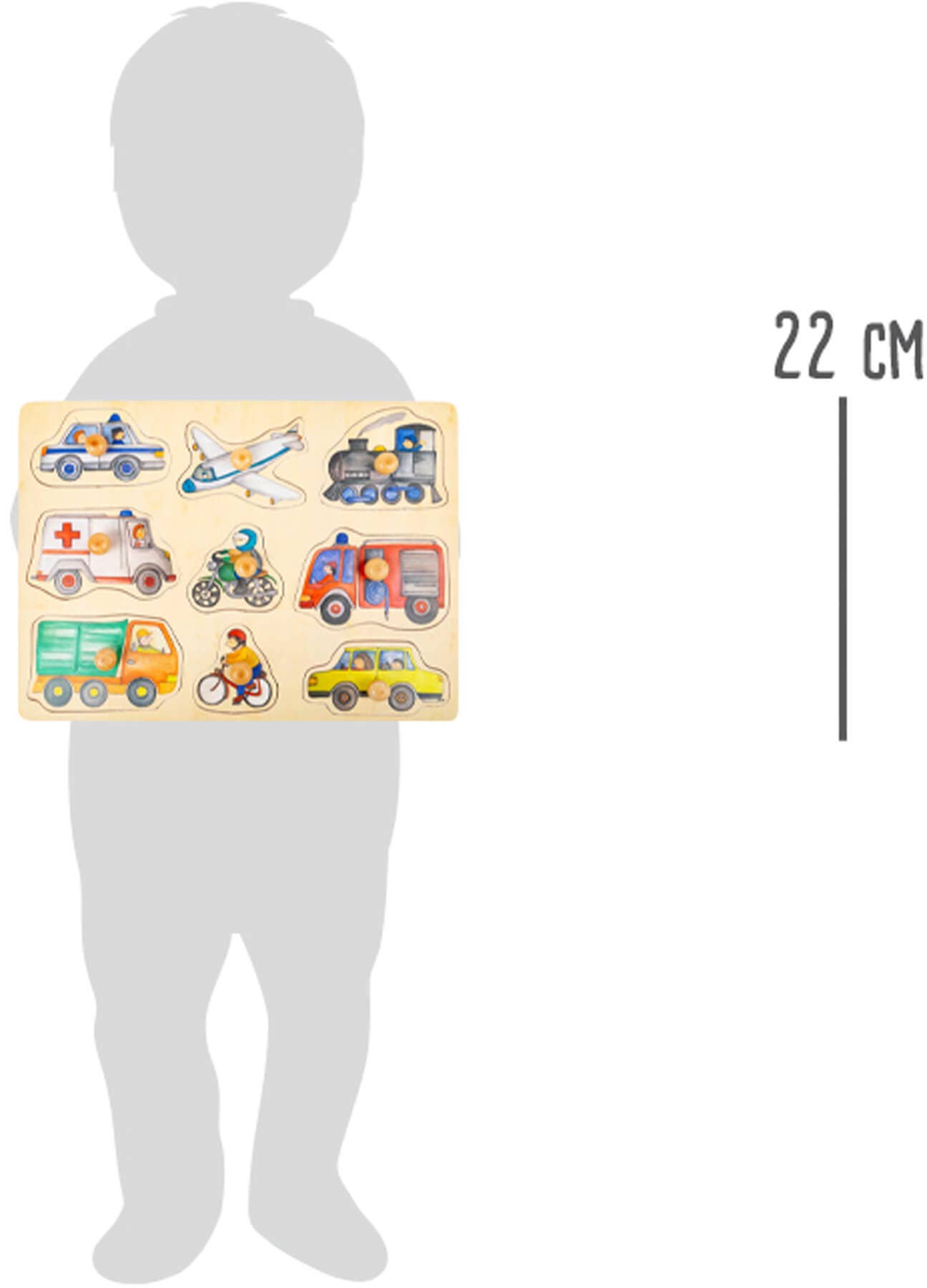 small foot - City Vehicles Puzzle