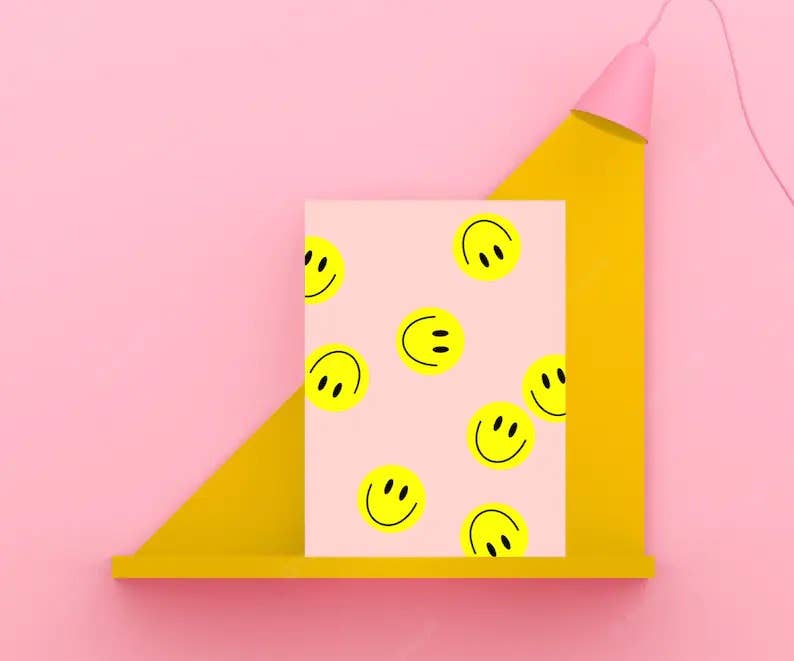 Ute Arnold / Hej.Ibiza - *Flying Smiley Postcard*