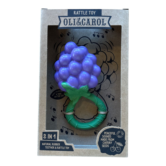 Grape Rattle Toy