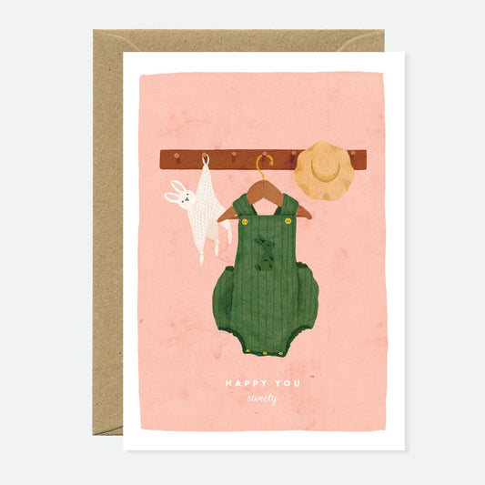 ALL THE WAYS TO SAY - Europe - Happy You Sweety Rabbit - Greeting Card