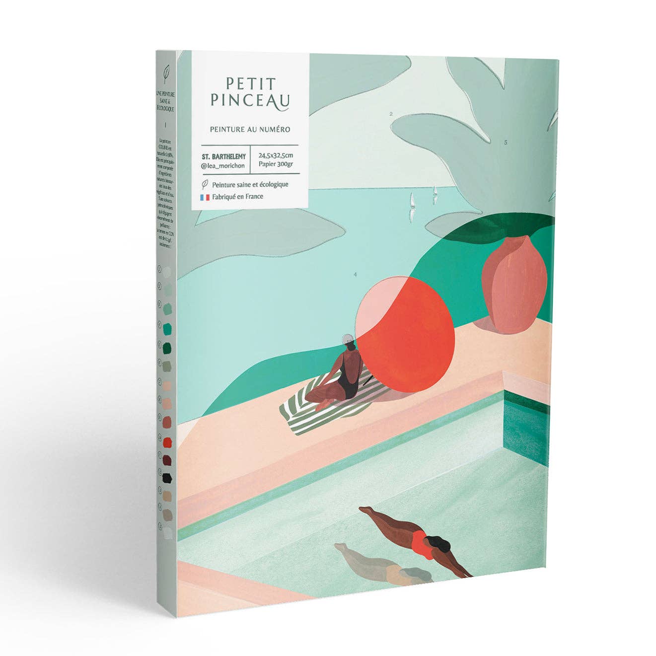 Paint kit by number - St Barthelemy