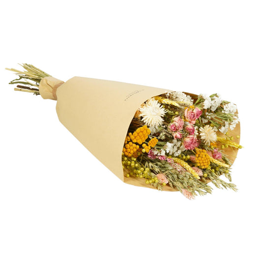 Wildflowers by Floriette - Dried Flowers - Field Bouquet Pink Lemonade: Large